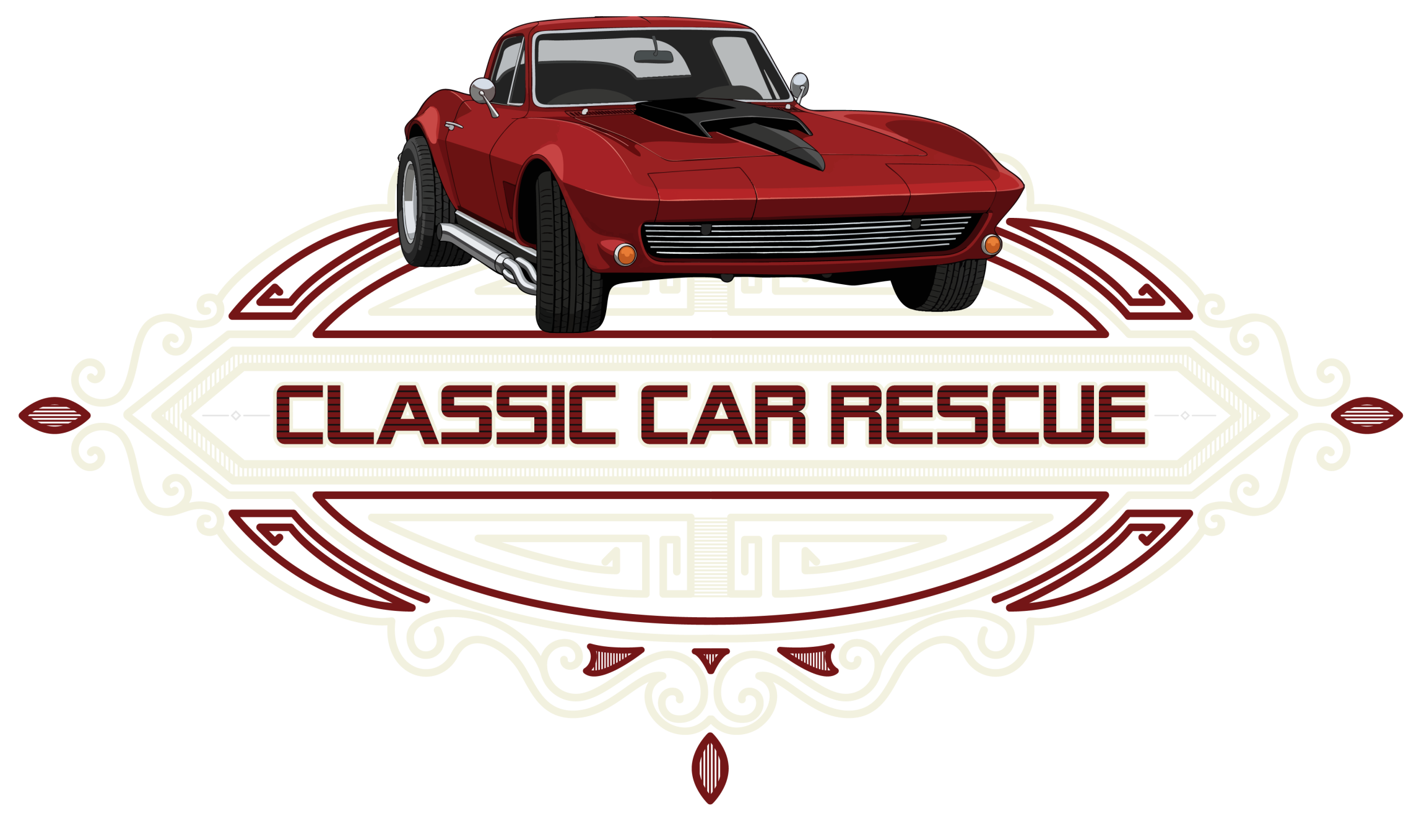 Classic Car Restoration Logo